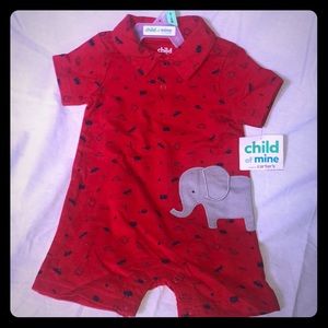 Carter’s Child of Mine Onesie with Elephant